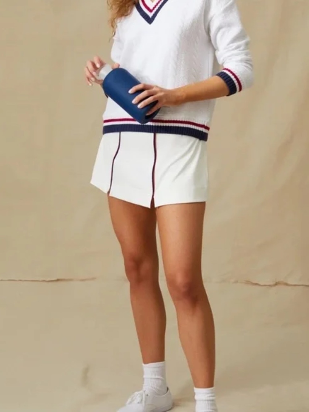 Tuckernuck Sport Americana Piped Tennis/Golf Skort